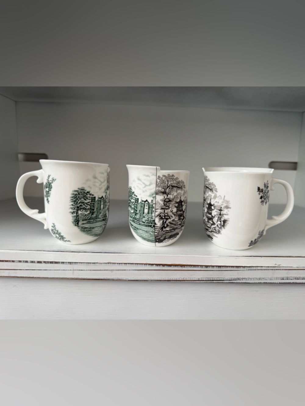 Seletti Hybrid Fedora Porcelain Mug Italy Set 3 Mugs HTF